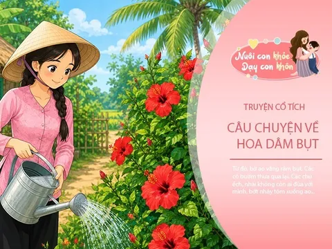 Truyện cổ tích: Hoa Dâm bụt