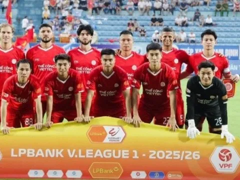 Thể Công Viettel mất 3 ngôi sao trước vòng 24 V-League