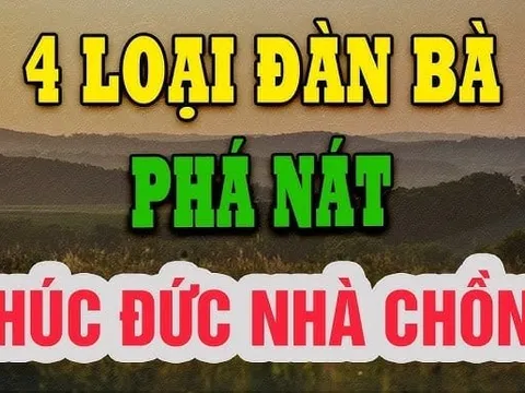 4 kiểu phụ nữ càng sống càng mất hết phúc báo