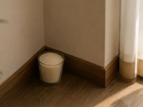 Tại sao nhiều người đặt một cốc gạo ở góc phòng? Ý nghĩa bất ngờ