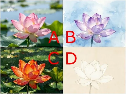 Trắc nghiệm: Trong tương lai, tình yêu của bạn có thể kết thúc vì điều gì? Chọn một bông hoa sen là rõ ngay