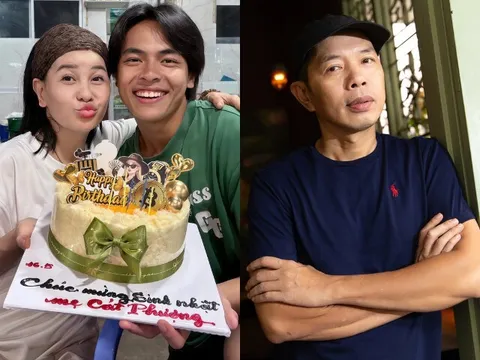 Con trai duy nhất của Cát Phượng trưởng thành càng giống "bản sao" Thái Hòa, là bạn đầu tư kinh doanh cùng bố
