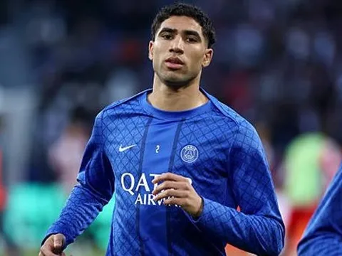 Hakimi báo tin vui cho PSG trước trận chung kết với Arsenal