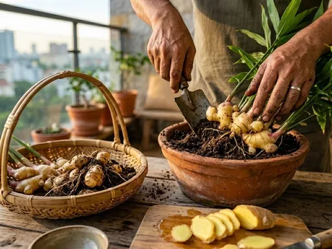 5 lý do nên trồng gừng trong nhà: Vừa tiện đủ đường, vừa giúp tiết kiệm tiền chợ