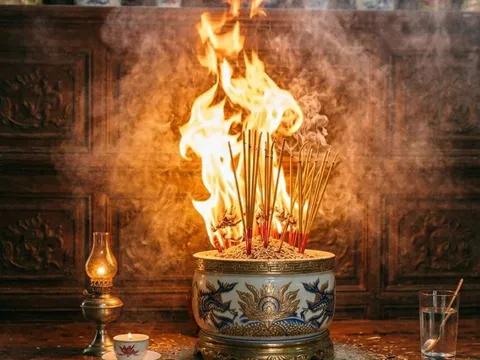 Bát hương bốc cháy là điềm báo gì: Lành hay dữ?