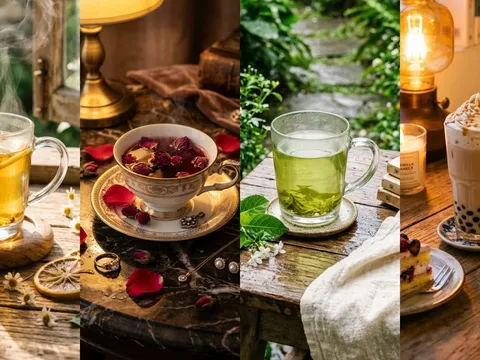 Chọn một ly trà bạn thích nhất để khám phá bạn có “số hưởng phúc” hay không
