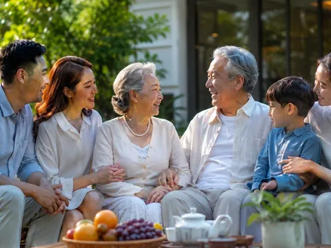 Con cái có 4 đặc điểm này, cha mẹ về già thường được hưởng phúc