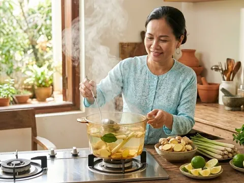 Gừng sả pha đơn giản tại nhà: Thức uống hỗ trợ gan hoạt động hiệu quả trong ngày nóng