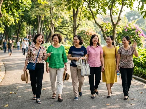 Phụ nữ sau tuổi 45 thường buông bỏ điều này để sống an yên hơn mỗi ngày