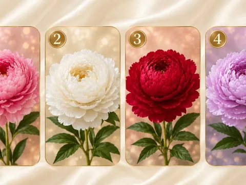 Quiz: Chọn 1 bông hoa mẫu đơn để xem bạn giàu nhất ở giai đoạn nào của cuộc đời