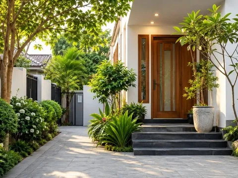 Trồng cây trước nhà cần tránh 5 điều này kẻo Thần Tài bỏ đi