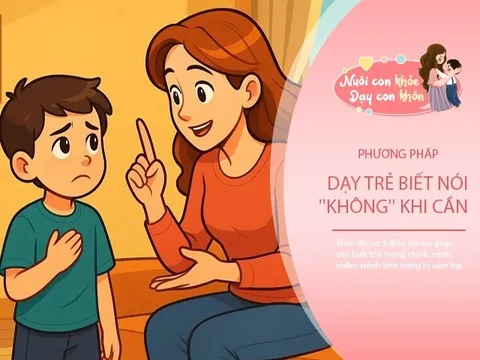 Bố mẹ thông minh sẽ khéo léo dạy con 5 cách nói "không" để tự bảo vệ bản thân