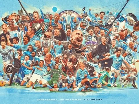 Một thập kỷ Pep Guardiola vẽ nên kỷ nguyên vàng Man City
