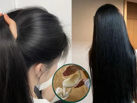 Cách gội đầu bằng nước vo gạo giúp tóc mọc nhanh, lâu bết, ít rụng