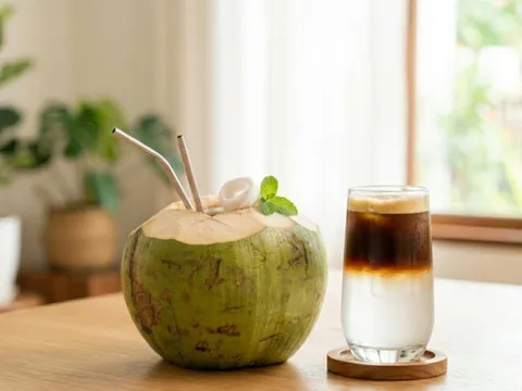 Điều gì xảy ra với cơ thể nếu thường xuyên uống cà phê nước dừa?