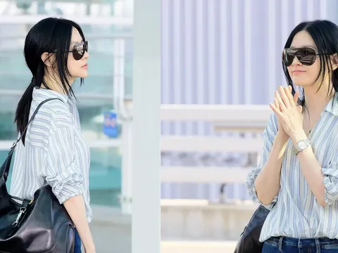 Lee Young Ae tuổi 54 vẫn gây sốt với công thức mặc tối giản