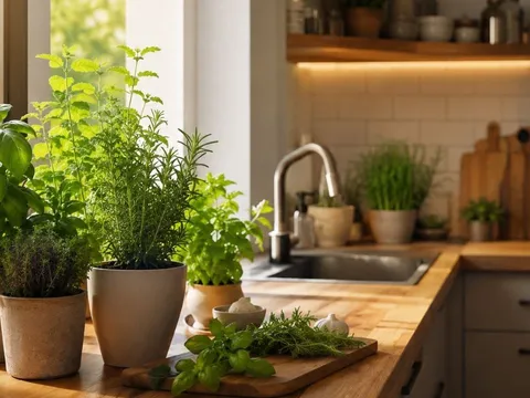 Vì sao nên đặt 1-2 chậu cây trong nhà bếp? Những loại cây vừa thơm vừa dễ sống, nhiều người bắt đầu làm theo