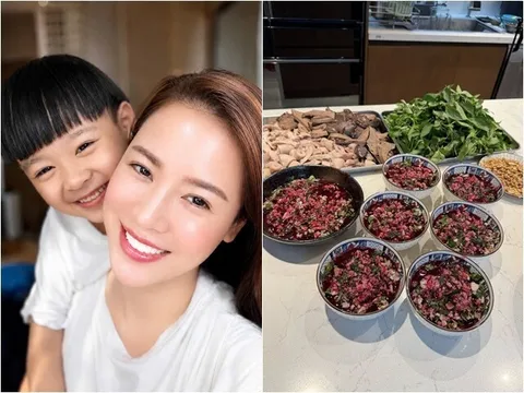 Nữ ca sĩ sống trong biệt thự hàng chục tỷ khoe món "tiết canh" bổ dưỡng, chị em ăn vào thanh mát đẹp da