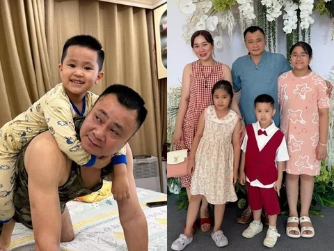 Con út của NSND Tự Long vừa nhìn đã rõ là "bản sao" của bố, có năng khiếu chuẩn "con nhà nòi"