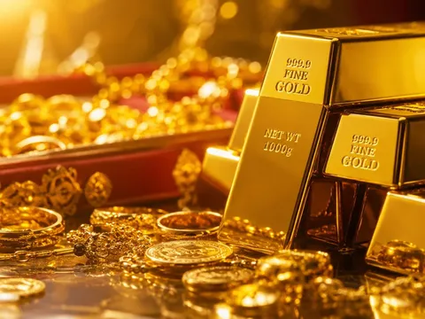 Bảng giá vàng 9999 24K 18K SJC DOJI PNJ hôm nay 25/5/2026