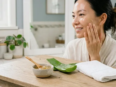 Cách dùng nha đam giúp da căng bóng, giảm nám ít người biết