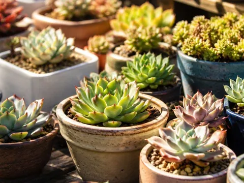 Trồng sen đá mùa nắng gắt: 5 lưu ý nhiều người bỏ qua khiến cây úa vàng, cháy lá, chậm lớn