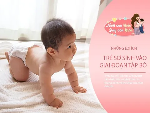Bé dưới 1 tuổi thích làm hành động này, xin chúc mừng, đứa trẻ sau này sẽ thông minh