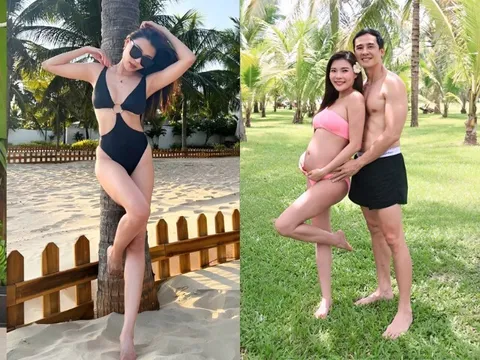 Mỹ nhân VTV mang thai sau khi "phim giả tình thật" với bạn diễn, bầu lần 1 sang Mỹ sinh con, bầu lần 2 dưỡng thai ở biệt thự 200m2