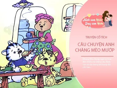 Truyện cổ tích: Anh chàng Mèo Mướp