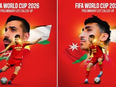 CLB Malaysia có 2 cầu thủ được triệu tập dự World Cup