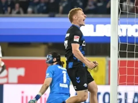 Thắng Wolfsburg sau 120 phút, Paderborn thăng hạng lên Bundesliga