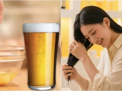 Bia không chỉ để uống: Dùng theo cách này tóc bóng mượt, giảm gãy rụng mọc nhanh tua tủa