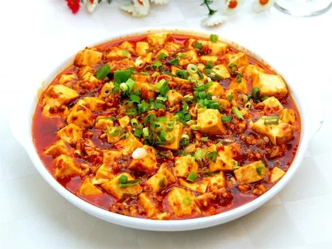 Cách làm đậu phụ Tứ Xuyên ngon