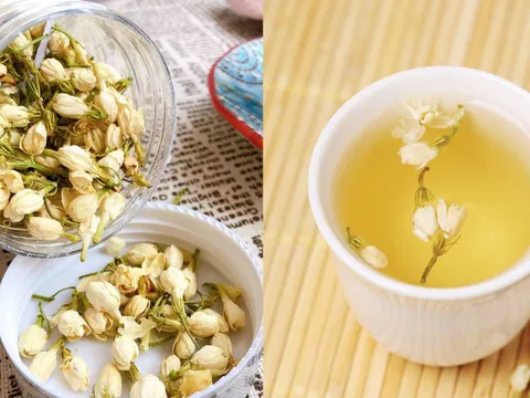 Cách uống trà hoa nhài giúp thanh nhiệt mùa hè, người thơm như hoa