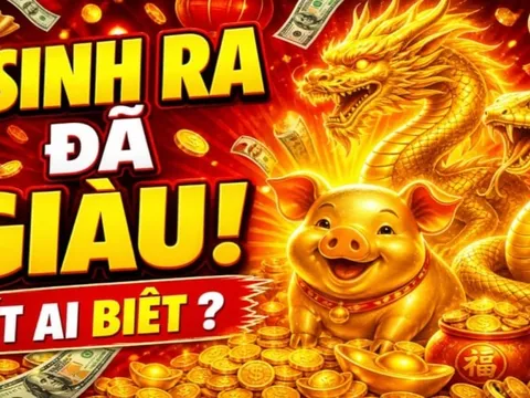Miệng ngậm thìa vàng, 3 con giáp sống thiện Tiền về chẳng lo