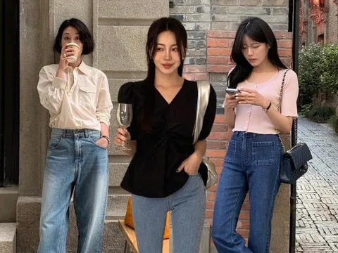 Quần jeans ống loe là xu hướng “hack dáng” hot nhất hè 2026, mix cùng 4 kiểu áo này là mặc lên đẹp ngay