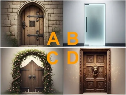 Trắc nghiệm: Cánh cửa nào bạn nên bước qua để kích hoạt vận may tình cảm, chọn đúng người, yêu đúng cách