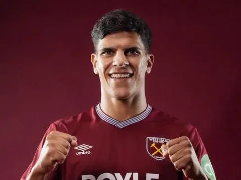 Xuống hạng cùng West Ham, Mateus Fernandes vẫn là sao trẻ số một