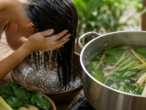 Cách gội đầu bằng sả giúp tóc mềm mượt, hỗ trợ giảm gãy rụng đang được nhiều người áp dụng