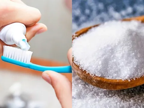 Đánh răng chỉ dùng nước và kem đánh răng thôi chưa đủ: Bỏ thêm thứ này vào điều kỳ diệu xảy ra