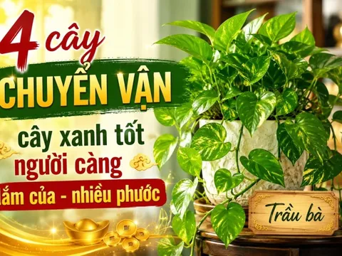 4 cây chuyển vận, cây xanh tốt người càng lắm của - nhiều phước