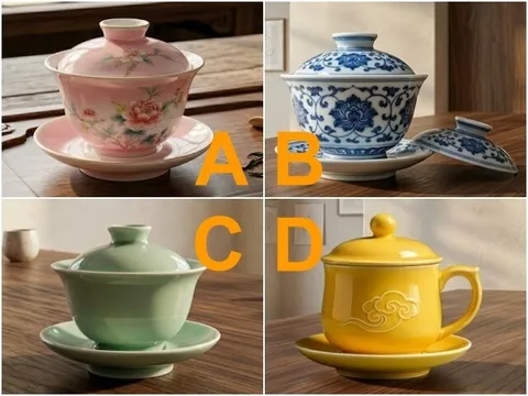 Trắc nghiệm: Chọn một tách trà, biết ngay bạn đang mang lại phúc khí cho chồng hay cho con?