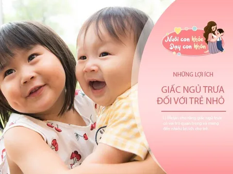 Giáo sư tâm lý: Sẽ có sự khác biệt giữa 1 đứa trẻ ngủ và không ngủ trưa khi lớn