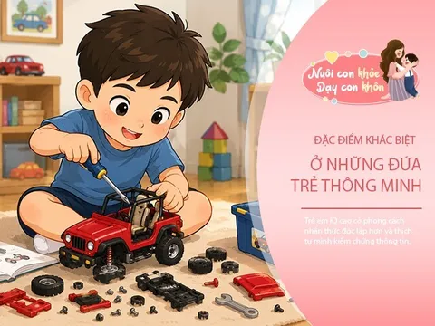 Đứa trẻ IQ cao sẽ có bốn "điểm yếu" gây khó khăn cho bố mẹ