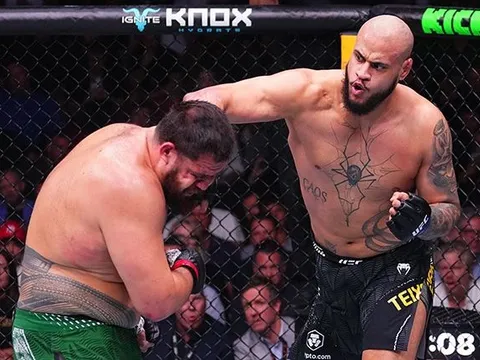 Võ sĩ hạng nặng UFC Tallison Teixeira tiết lộ trải nghiệm hú vía khi đấu tập cùng Alex Pereira