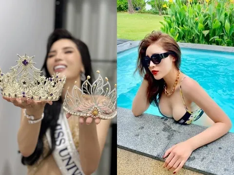Hoa hậu Việt Nam có điểm nhân trắc học xuất sắc, 30 tuổi sở hữu "núi" đồ hiệu trong căn hộ cao cấp