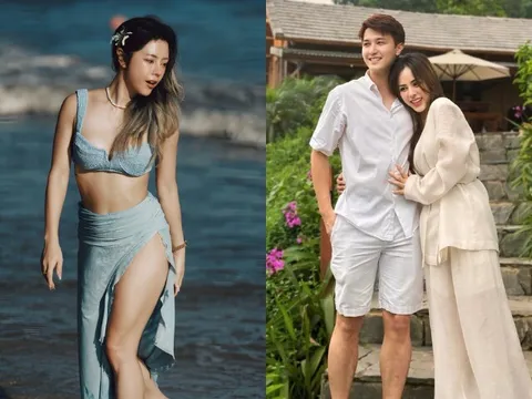 "MC nóng bỏng nhất VTV" diện bikini được khen đẹp hết phần người khác, U45 sống giàu sang bên chồng điển trai