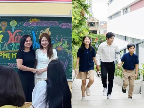 Sao Việt đi họp phụ huynh cho con: Hòa Minzy được xin chữ ký, Nguyễn Văn Chung nhận 2 thái cực khác nhau