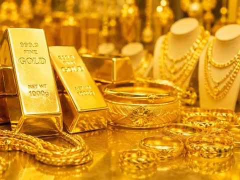 Bảng giá vàng 9999 24K 18K SJC DOJI PNJ hôm nay 29/5/2026