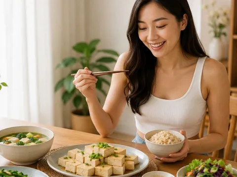 Cách ăn đậu phụ hỗ trợ giảm cân